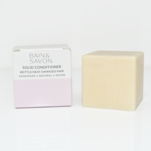 Solid Conditioner Bar For Brittle And Heat Damaged Hair